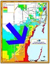 Miami-Dade Flood Zone Map-