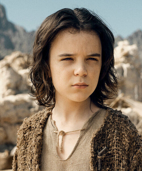 raised-by-wolves-jesse-velez-season-01-episode-01-review-Campion Image of Campion, the son, a white boy with long, straight hair.